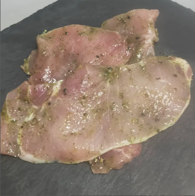 Pork loin steak